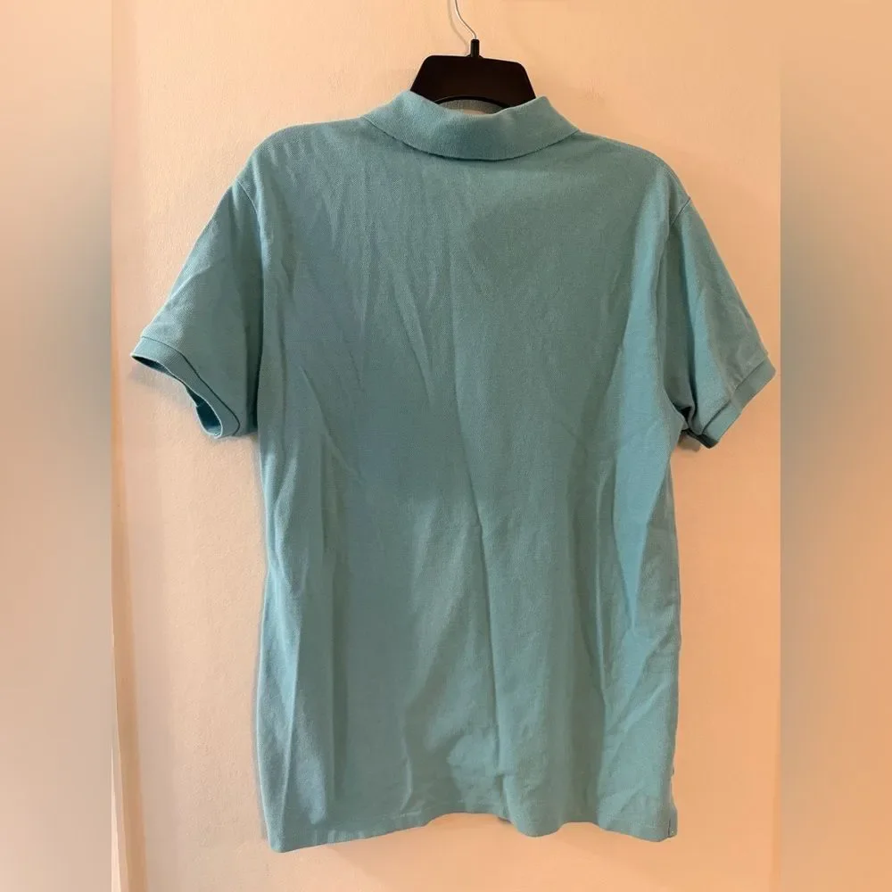 Polo Ralph Lauren Men’s Collared Blue Slim Fit Polo - Size Large
